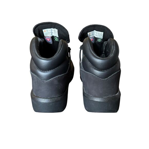 Timberland Men’s Waterproof Field Boots Size 7.5 black Leather Work Hiking - Picture 4 of 7